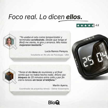 Cubo Pomodoro BloQ®